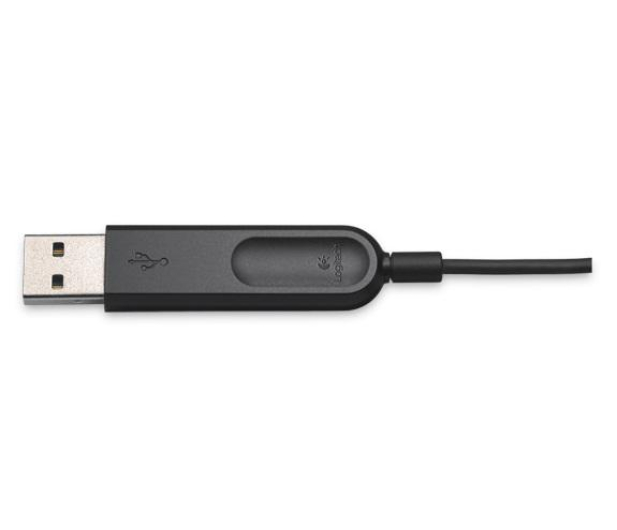 Logitech H340 Headset czarne z mikrofonem - 120306 - zdjęcie 3